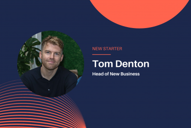 New Starter Tom Denton Head of New Business